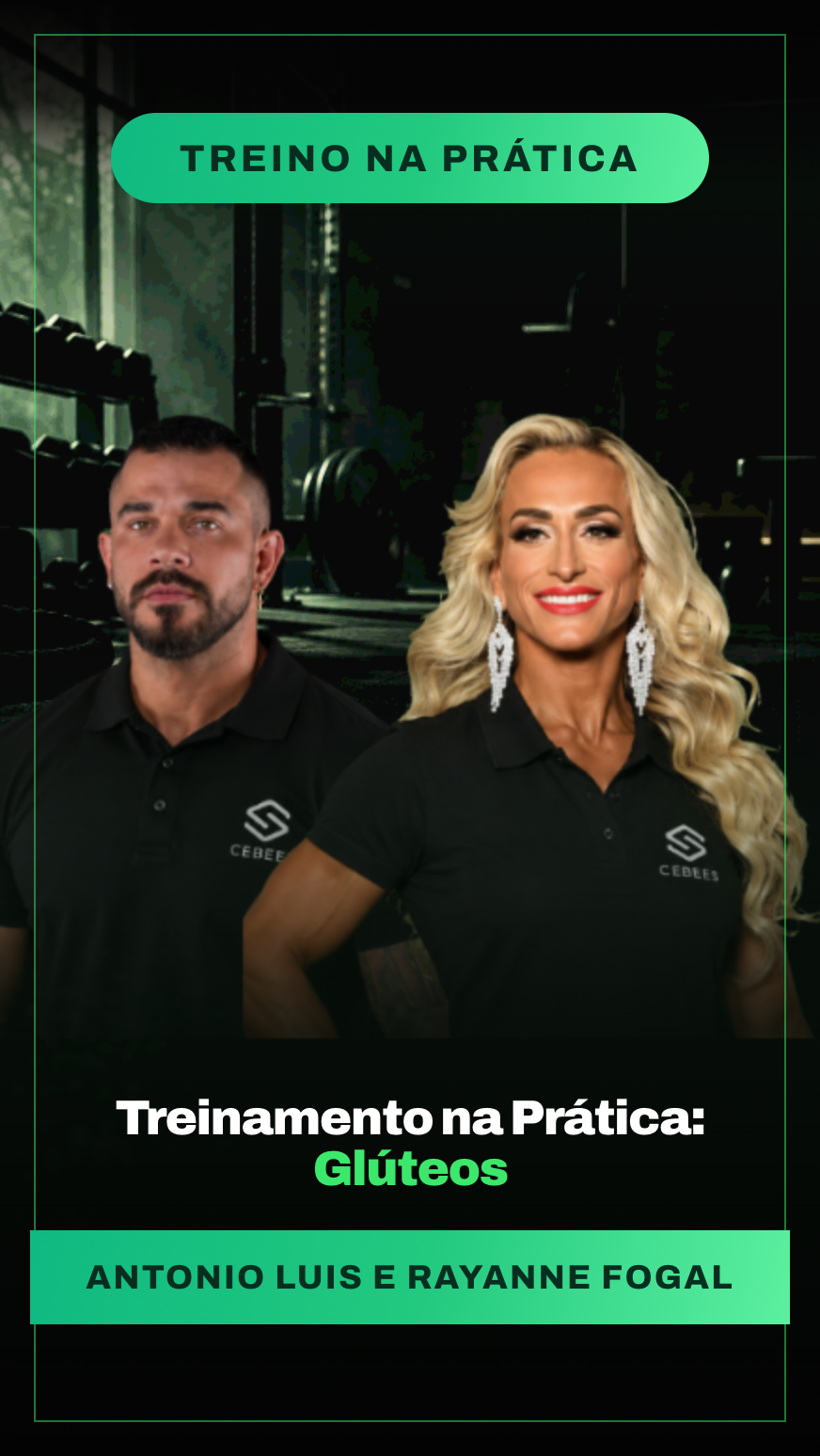 Treinamento na Prática: Glúteos. – Rayanne Fogal IFBB PRO.